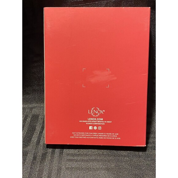 Lenox Our First Christmas Deer Wreath Ornament New In Box christmas ornament - Picture 3 of 6